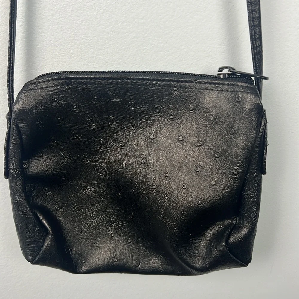 Vintage black crossbody small purse
